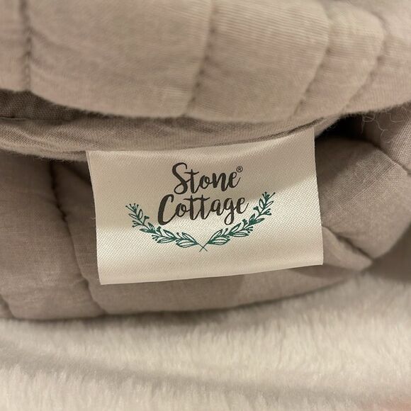 Reversible Quilt & Sham Set - Stone Cottage - like new! - Picture 7 of 7